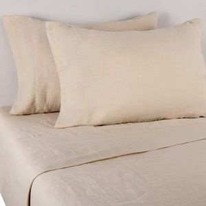 💯% Belgium Linen Cal King sheet set | fitted, flat, pillow cases